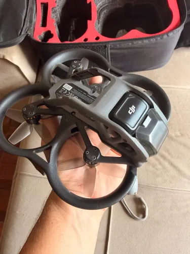 Drone DJI avata 1 completo com 3 baterias 