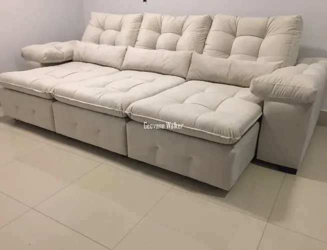 Sofa Cama Bicama 3 Lugares R$440,00 Sofá 3 Lugares - Modelo Loreto R$500,00 Sofa Cama Bica