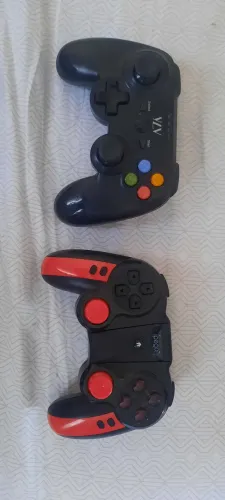 Joystick controle de jogo Bluetooth 