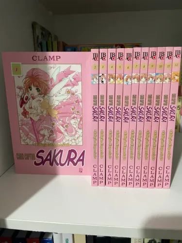 Coleção Card Captor Sakura Vol. 1 a 12