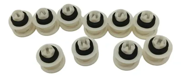 Kit 10 Grampos Fixação Porta Volkswagen New Beetle 2009 2010