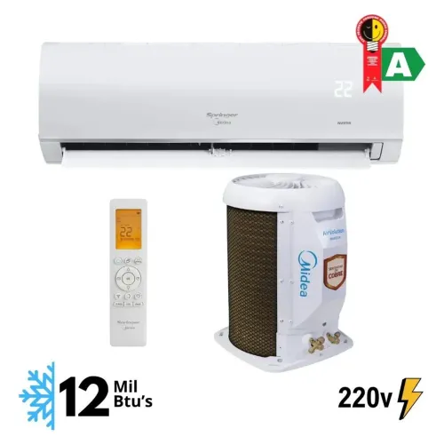 Ar-Condicionado Split Springer Midea Inverter 12.000 BTUs 220V