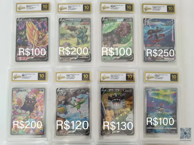 Pokémon cartas - Slabs