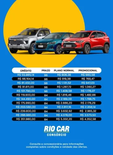 Consórcio Chevrolet 