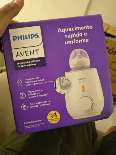 Aquecedor de mamadeira PHILIPS AVENT