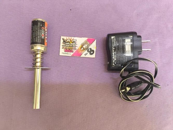 Aquecedor de vela novo mais vela o.s automodelo nitro