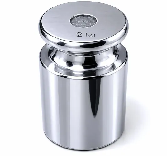 Vendo esse peso em inox  2kg 