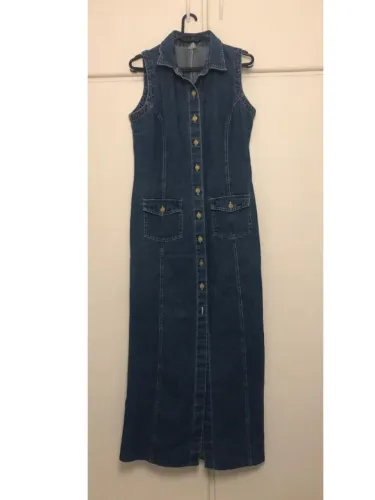 Vestido Jeans Longo tam 40