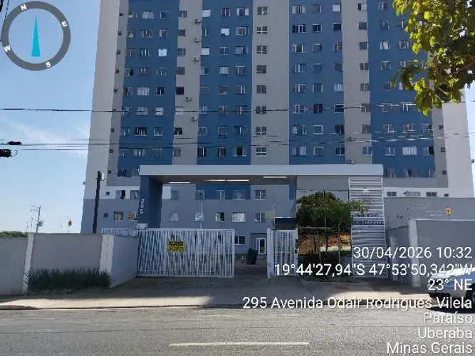 Oferta especial  Apartamento no Paraiso, Uberaba - MG, Apto 406, 2 quartos, 1 vaga, 45,18m