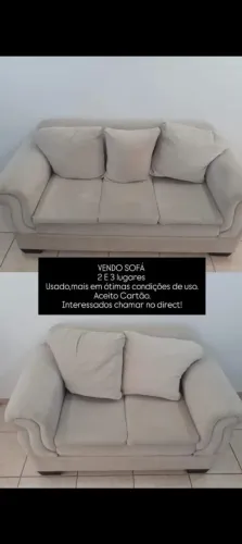Sofá 2 e 3 lugares