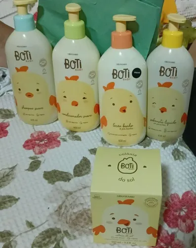 Linha Boti Baby- Boticário 