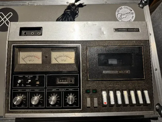 Tape Deck National Panasonic RS-272US Auto Reverse Anos 70 - No estado p/ restauro