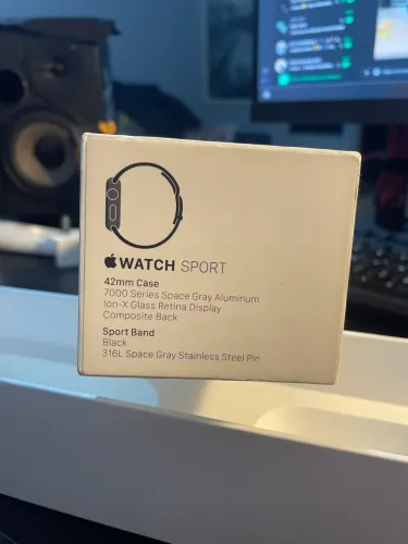 Caixa Vazia Apple Watch Sport 42mm (1ª Geração - 2015) Original