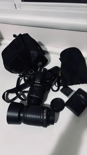 Nikon D3100 com 2 lentes + mochila