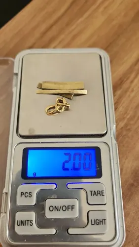 2 GRAMAS DE OURO 18K