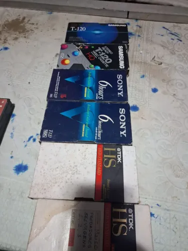 Fita k7 gravações de TV. Valor unitário 