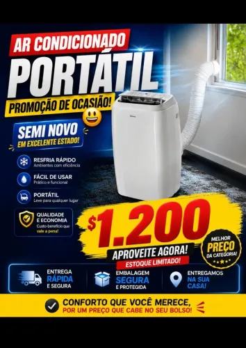 Ar condicionado portátil 