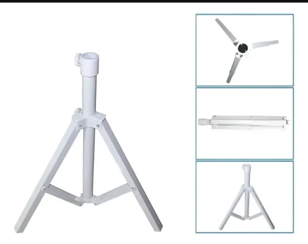 Suporte Base Tripé Guarda Sol Ombrelone Piscina Triangular