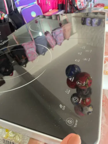 fogão cooktop de indução portátil de 2 bocas