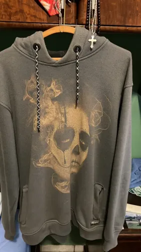 Moletom Vextor Estampado Caveira Tam. G - Excelente Estado