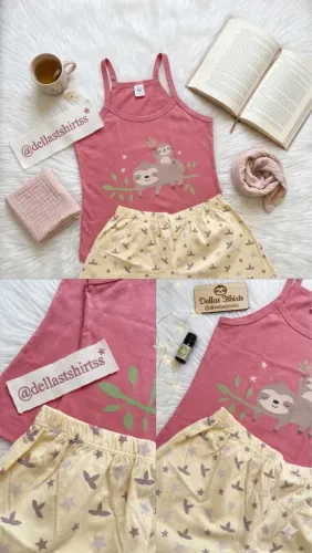 Pijama alça short