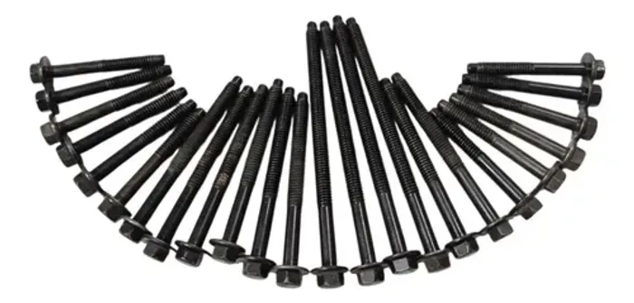 Kit Parafuso Tampa Válvula Duster 2.0 2012 - 2016 Preto