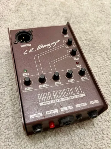 Lr Baggs Para Acoustic Di - Pré Amp, Direct Box E 5 Band Eq