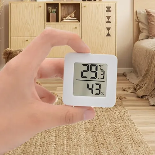 Medidor de temperatura e umidade termômetro digital 