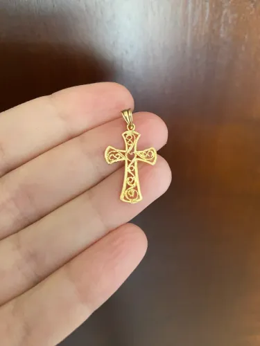 Ouro Pingente legítimo 