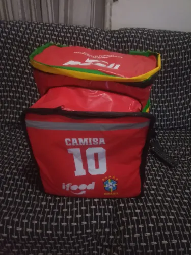 Mochila de entregas da copa