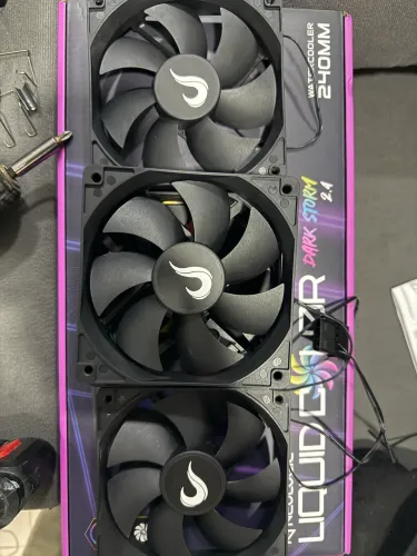 Kit de Fans Rise mode black 6UN