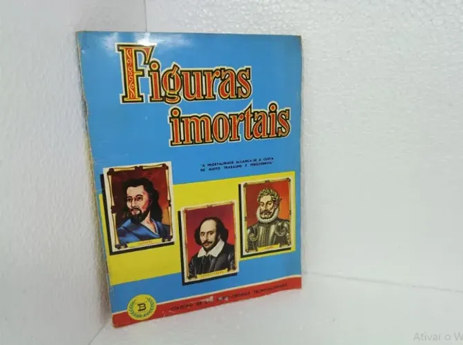 Álbum De Figurinhas Figuras Imortais (1959) Incompleto (Bruguera)