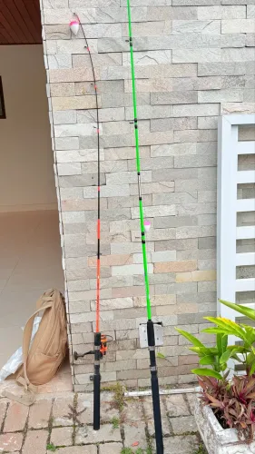 KIT DUAS VARAS DE PESCA
