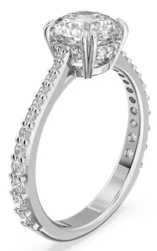 Anel Swarovski NOVO 