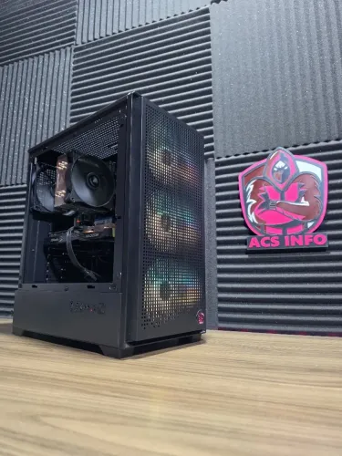 ? PC Gamer Ryzen 7 5700X + RX 6600 8GB + 16GB RAM + NVMe 500GB + B550M ? GARANTIA ?