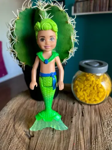 Boneco Mattel Dreamtopia Chelsea Menino Tritão Barbie - Usado