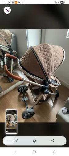 Carrinho de bebê 3 x 1 luxo