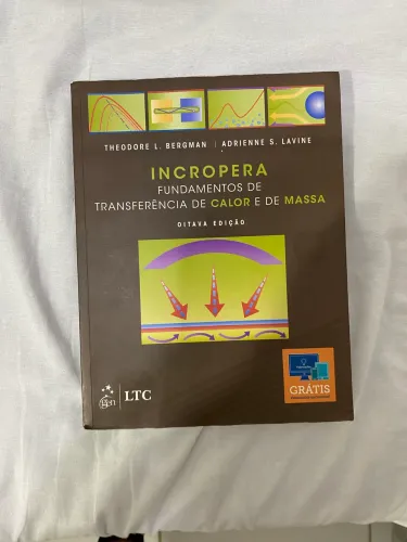 Livro Incropera Fundamentos da Transferência de Calor e Massa