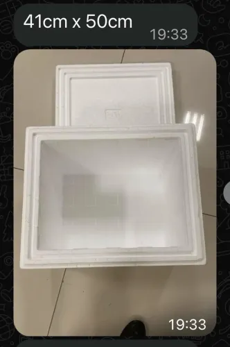Caixas de isopor