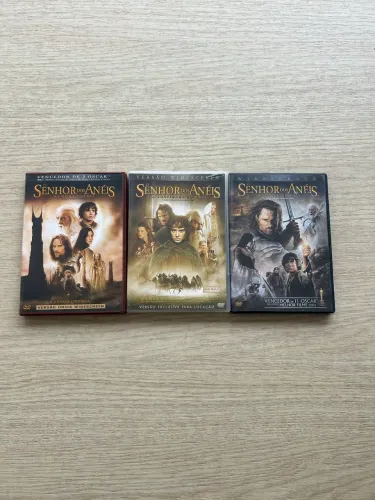 Dvds senhor dos anéis