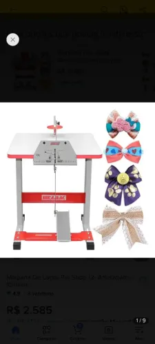 Máquina de fazer laços pet ibramaq
