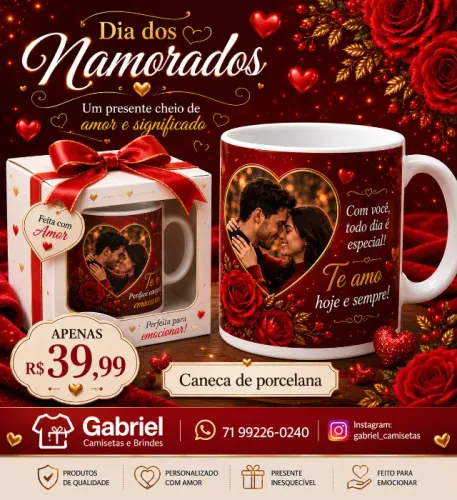 Caneca Personalizada + caixinha