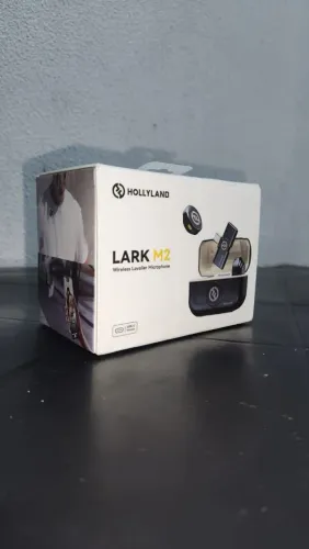 Hollyland Lark M2 Microfone Lapela Sem Fio USB-C