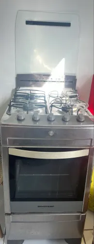 VENDO FOGÃO USADO BRASTEMP 4 BOCAS