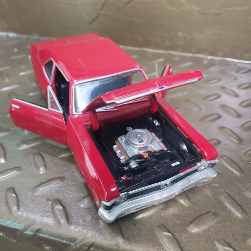 sucata chevrolet nova escala 1/24 para restauro diorama makete