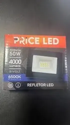 REFLETOR LED 50W BIV 6500K IP66 PRICELED