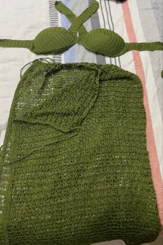 Roupa crochê