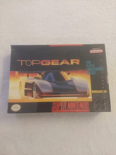 Jogo Cartucho Top Gear Super Nintendo Snes Lacrada