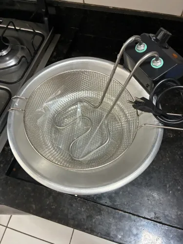 Fritadeira Elétrica Industrial Inox 3,5l