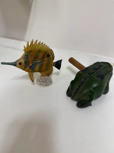 Peixe e Sapo da sorte!